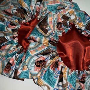 Satin lined hair bonnet